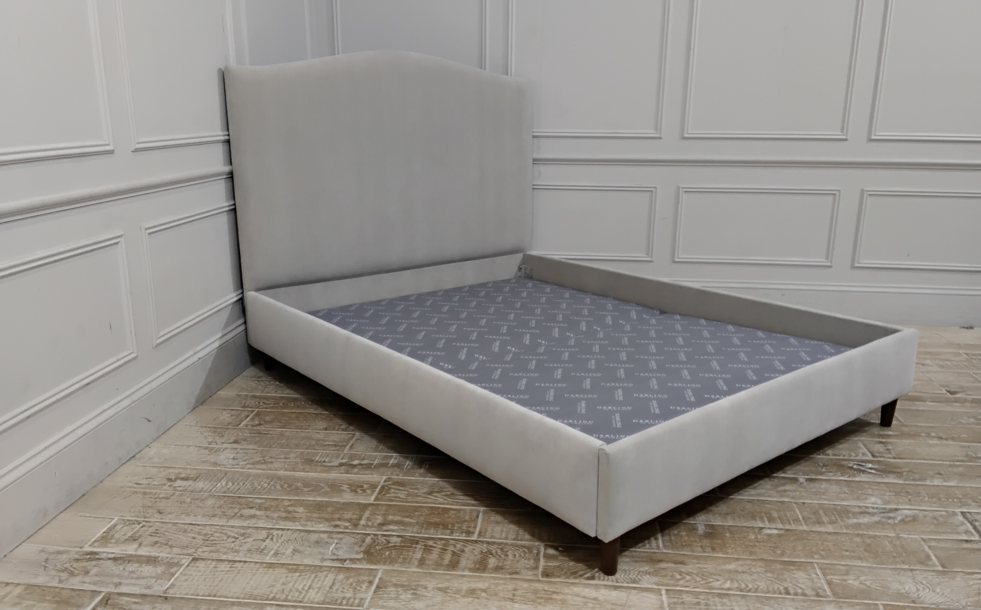 Avebury King Bed in Easy Clean Matt Velvet Egyptian Cotton