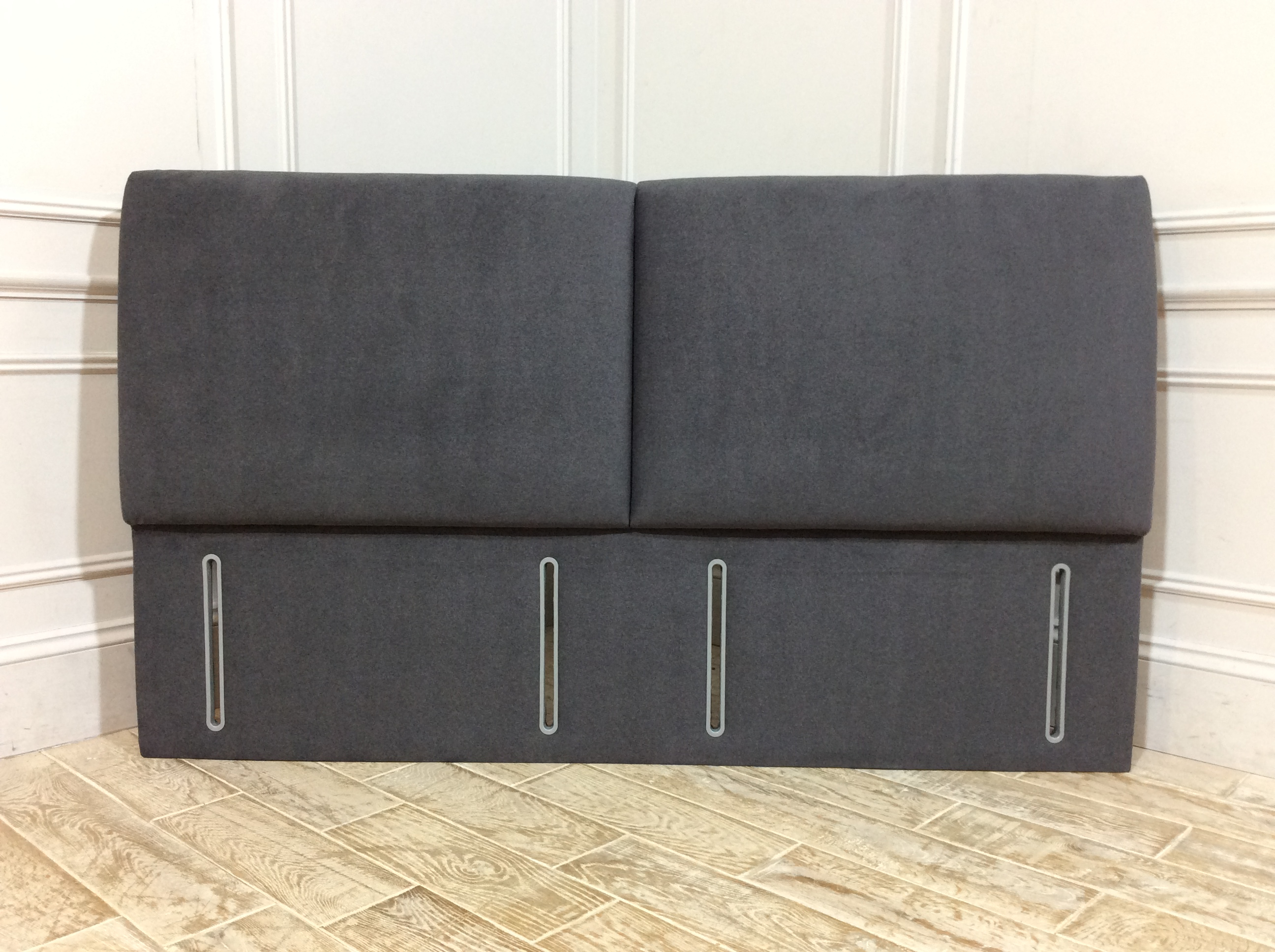Chorley Super King Headboard in Stain Resistant House Fabric Aspen