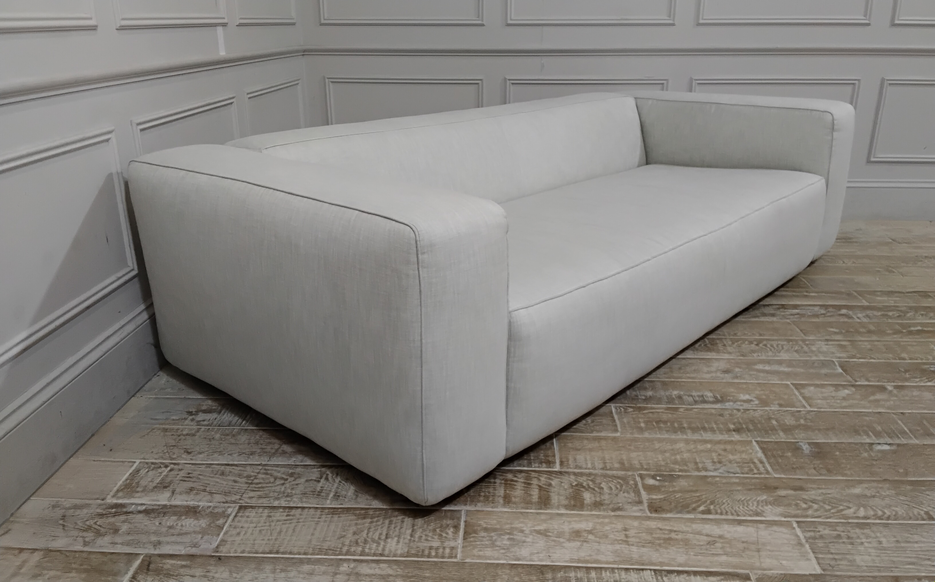 Battersea 2.3 Seater Sofa in Washed Linen Sea Spray