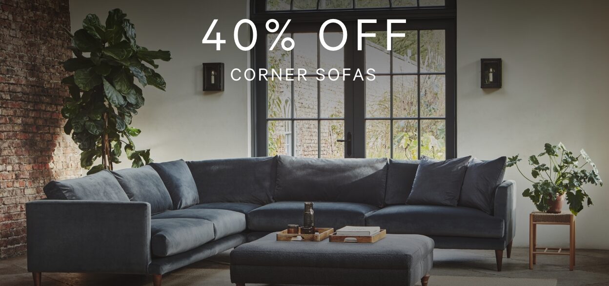 Darlings of Chelsea Black Friday Corner Sofas Sale