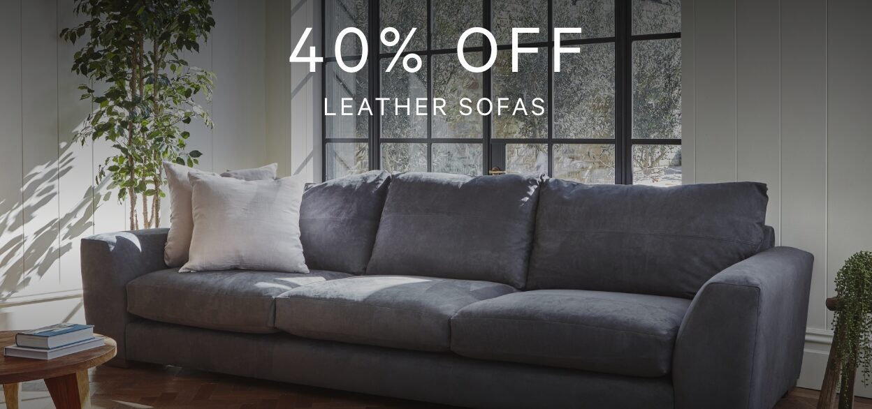 Darlings of Chelsea Black Friday Leather Sofas Sale