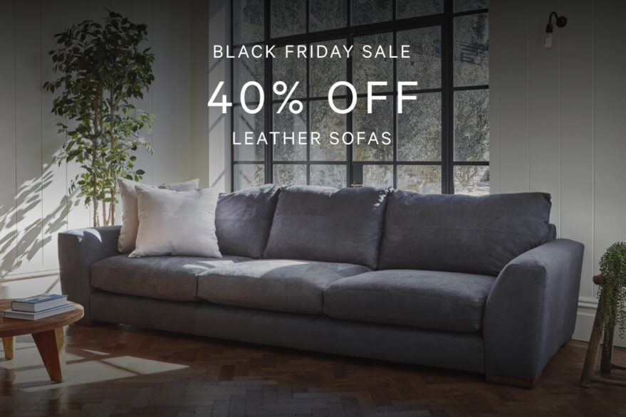 Darlings of Chelsea Black Friday Leather Sofas Sale