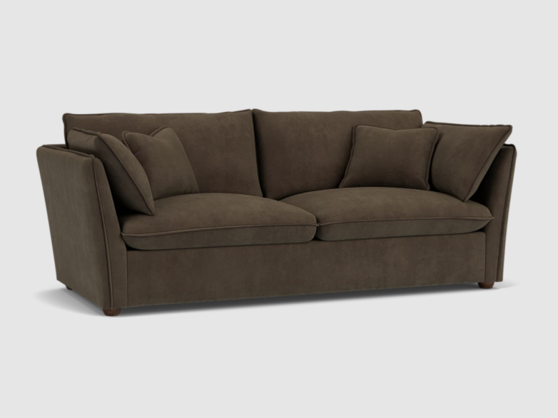 Darlings of Chelsea Bloomsbury Large Sofa in Roasted Chestnut